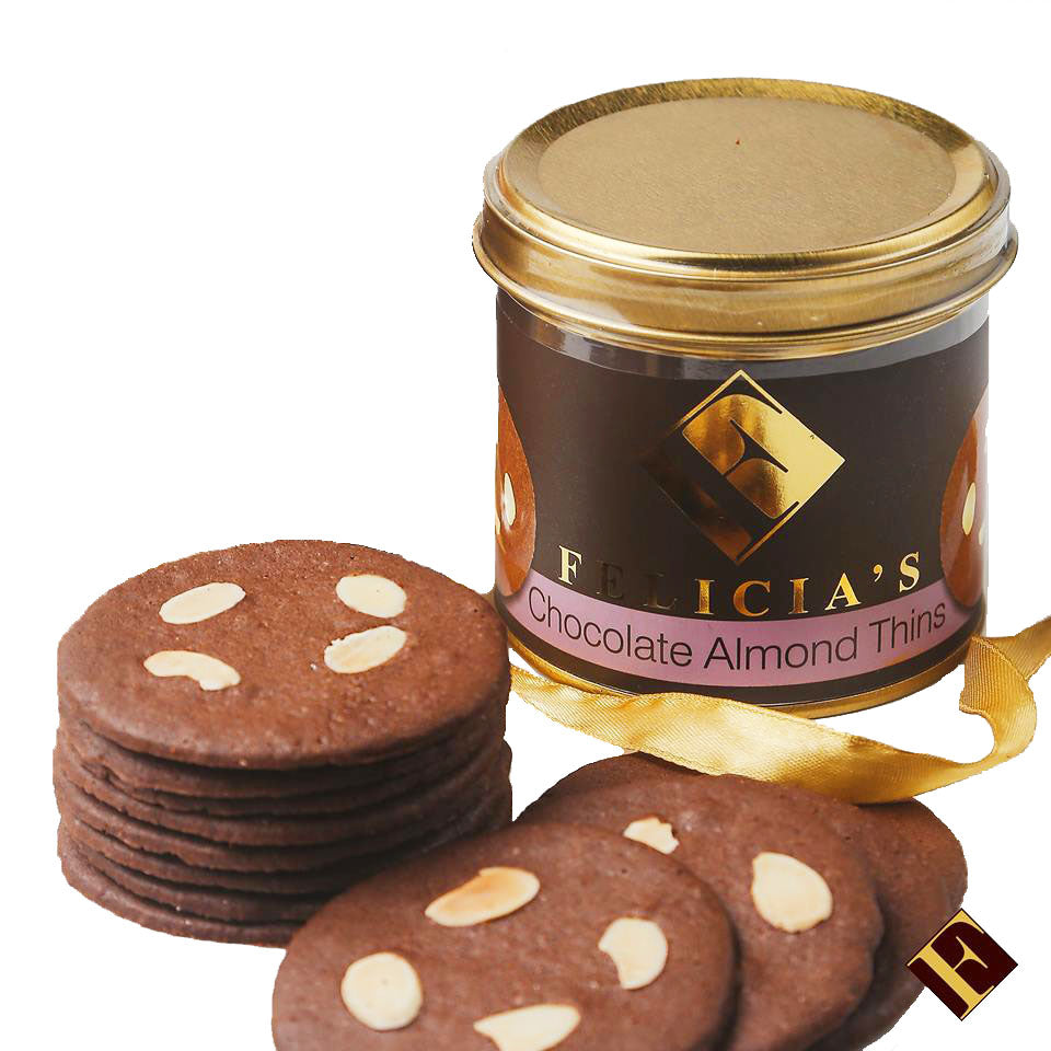 Felicia's Chocolate Almond Thins