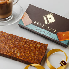 Load image into Gallery viewer, Felicia&#39;s Set T - Turron de Pili with wooden grazing board
